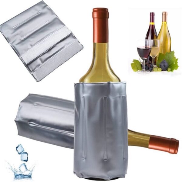 Quick Chill Wine Cooler Sleeve for All Bottle Types