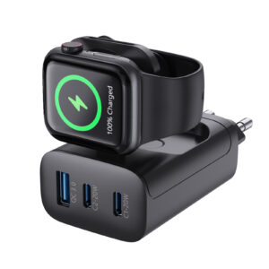 Custom EU Plug Smart Watch Wireless Charger for Devices