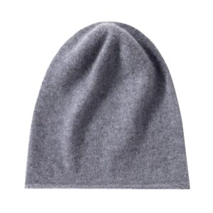 Unisex Cashmere Beanie - Soft & Custom Logo Knit Hat