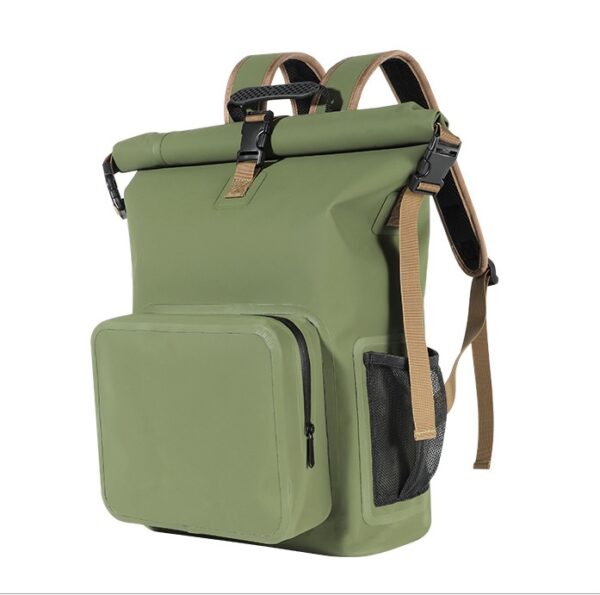 Custom Logo 25L Waterproof PVC Tarpaulin Backpack