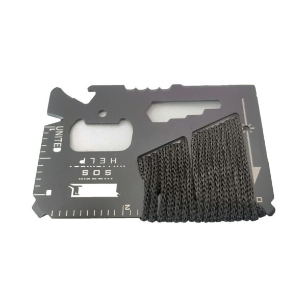 Custom Logo Metal Credit Card Wallet Tool Multi Tool Business Card Bottle Opener - Image 6