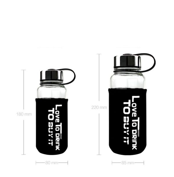 Wholesale Creative Glass Water Bottle - Tea Infuser - Image 6