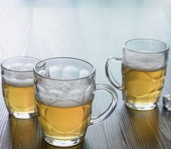 Dimple Stein Glass Mug - Sublimated Beer Tankard - Image 5