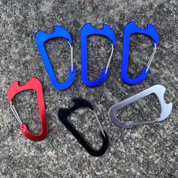 Metal Carabiner Keychain - Climbing, Factory Supply, Key Buckle Hook - Image 3