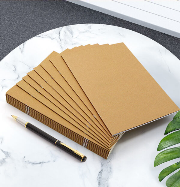 Custom Logo A5 Kraft Exercise Books for School - Image 2