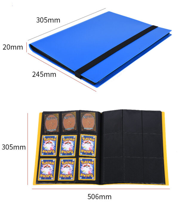 Trading Card Binder Album - 360 Pcs Sleeves Storage Holder Hot Sale - Image 3