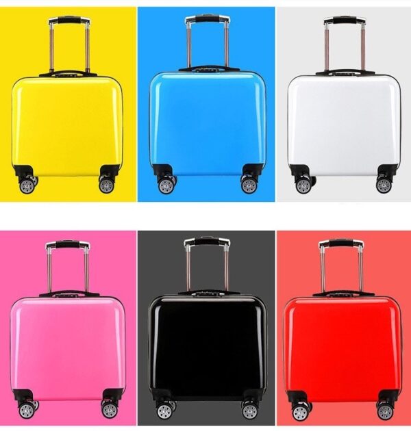 Cartoon Kids Trolley Bag - Cute, School, Hard Shell Luggage, Carry-On Suitcase - Image 4