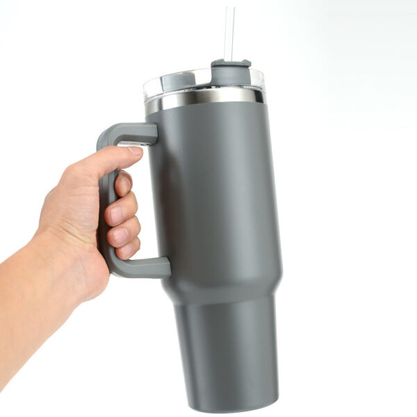 Custom 40oz Stainless Steel Travel Mug with Leakproof Lid - Image 3