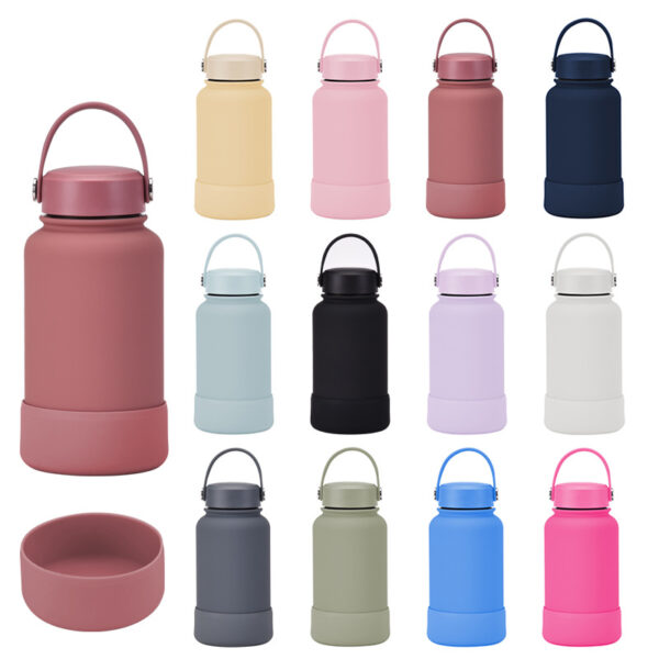 Colorful Flower Stainless Steel Drinkware Set - Image 7