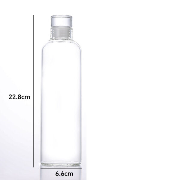 Hot Sale 20oz Time Scale Glass Water Bottle - Image 3