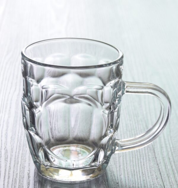 Dimple Stein Glass Mug - Sublimated Beer Tankard - Image 2
