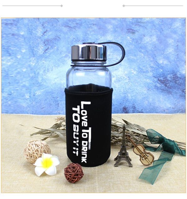 Wholesale Creative Glass Water Bottle - Tea Infuser - Image 3