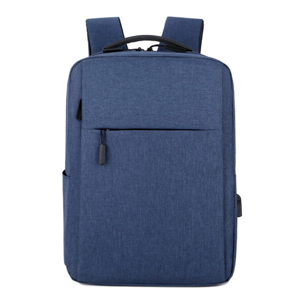 Unisex Laptop Backpack - Custom Logo Oxford Fabric Schoolbag Business Bag - Image 3