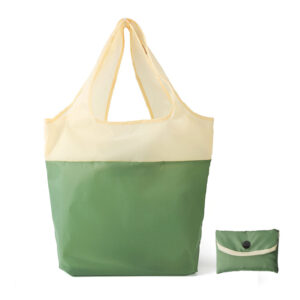 Foldable Polyester Tote - Small, Pocket, Reusable Shopping Bag