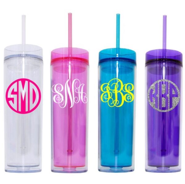 Customizable Eco-Friendly Double Wall Tumblers with Lids - Image 6