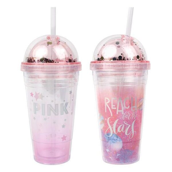 Customizable Eco-Friendly Double Wall Tumblers with Lids - Image 2