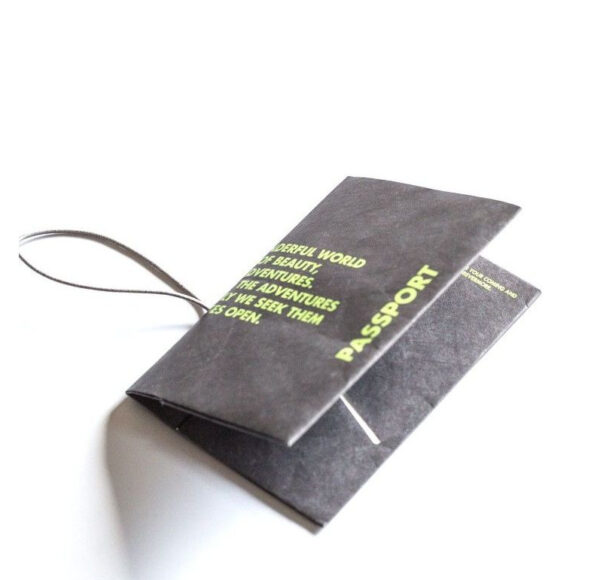 Dupont Paper Mask - Waterproof, Logo Print, Passport/Ticket/Card Bag - Image 5