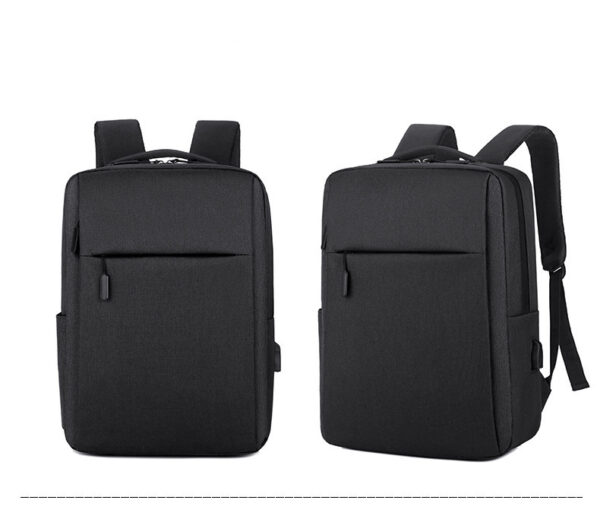 Unisex Laptop Backpack - Custom Logo Oxford Fabric Schoolbag Business Bag - Image 2