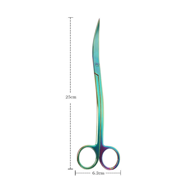 Stainless Steel Aquarium Plant Tweezers - Colorful Fish Tank Tool Kit Set - Image 7