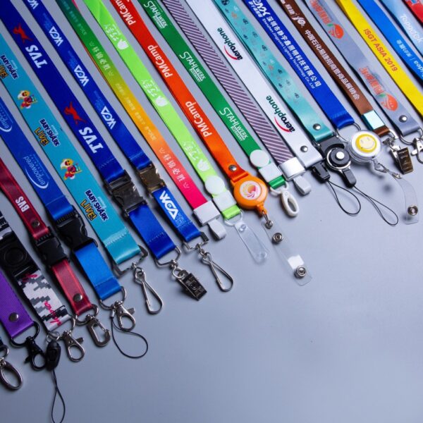 Custom Logo Polyester Lanyards - Event ID Card Holders - Image 3