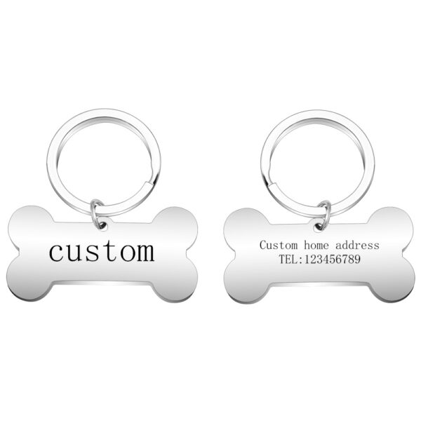 Custom Zinc Alloy Dog Tags with Logo Engraving - Image 4