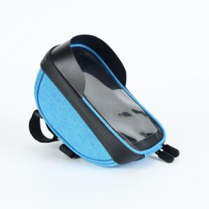 Waterproof Bike Handlebar Phone Bag: Touchscreen, Hard Shell