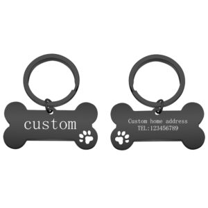 Custom Zinc Alloy Dog Tags with Logo Engraving