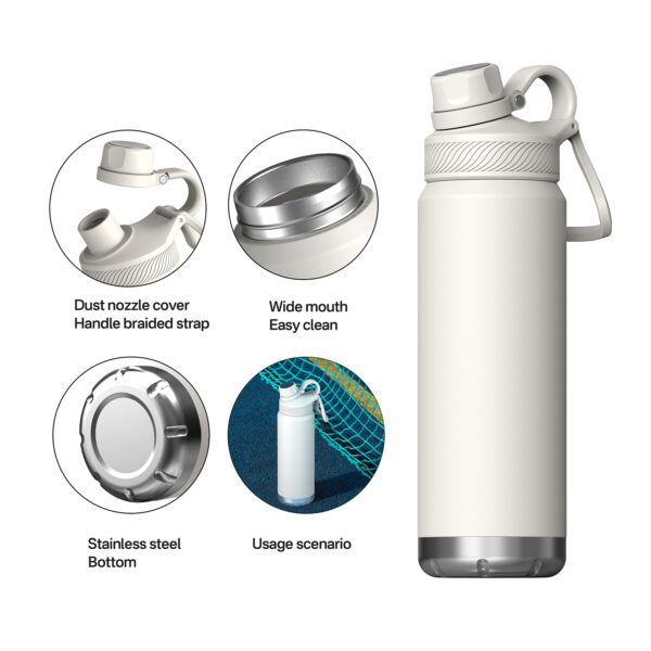 Eco Vacuum Insulated Stainless Steel Water Bottle - Image 3