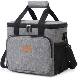 Custom Durable Cotton Canvas Lunch Cooler Bag - Eco-friendly Insulated