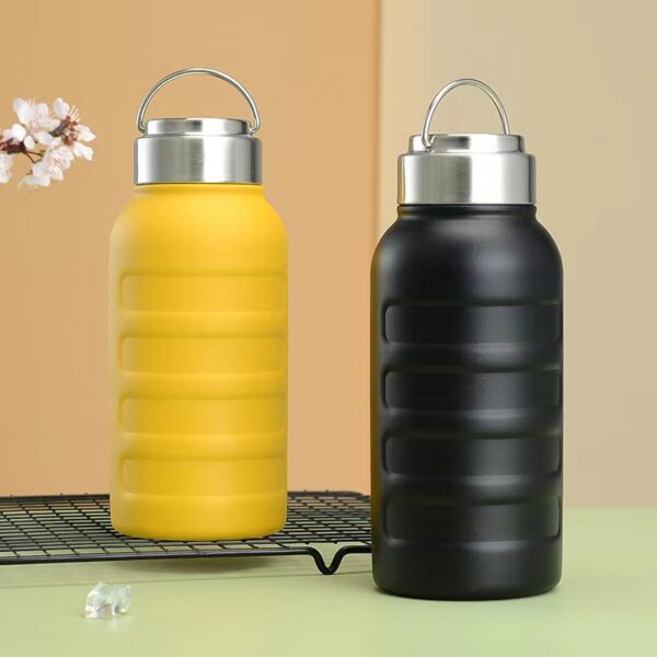 1000ml Stainless Steel Vacuum Thermos - Winter Sports Bottle - Image 2