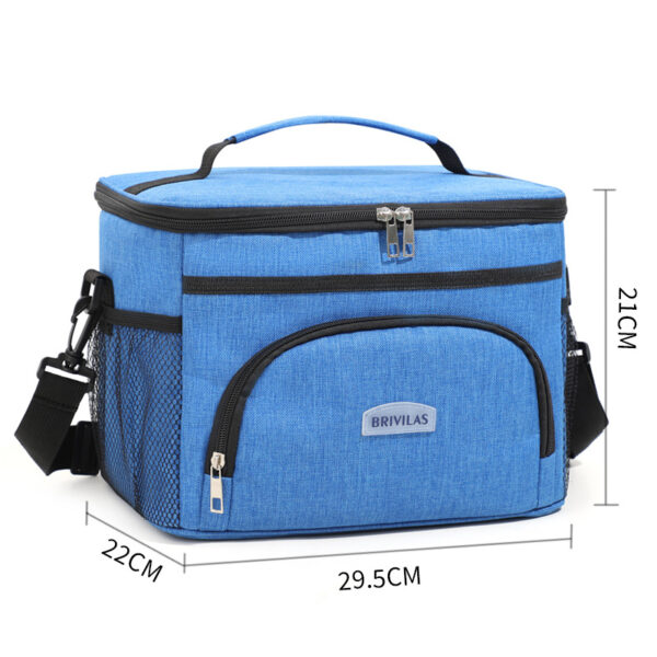 Portable Outdoor Picnic Lunch Insulated Thermal Tote Bag