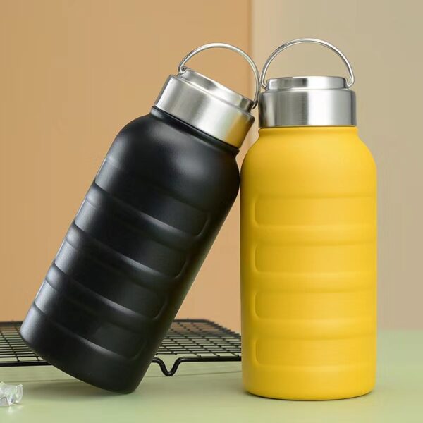 1000ml Stainless Steel Vacuum Thermos - Winter Sports Bottle - Image 3