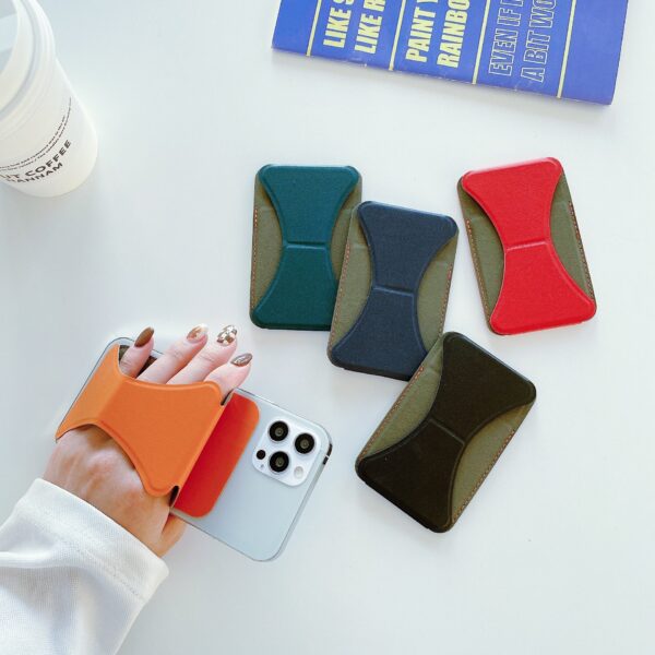 Leather Wallet Case for iPhone 14/13/12 - Card Holder Cover - Image 5