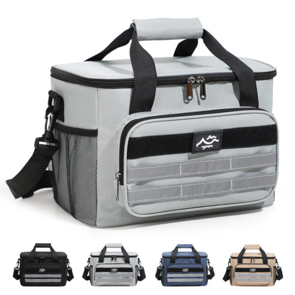 Large Thickened Aluminum Foil Picnic Cooler Bag - Fresh Ice Pack