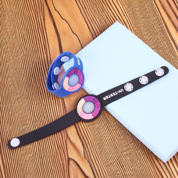 Custom Adjustable UV-Sensitive Silicone Wristband - Image 4