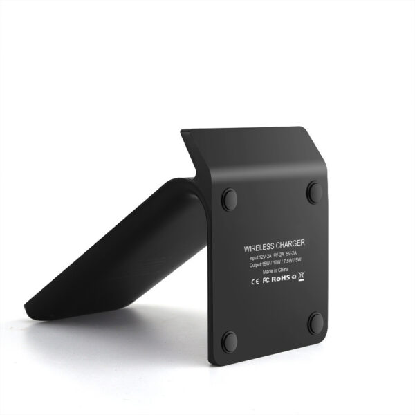 15W Wireless Charger Stand - Fast Charging Dock with LED - Image 5