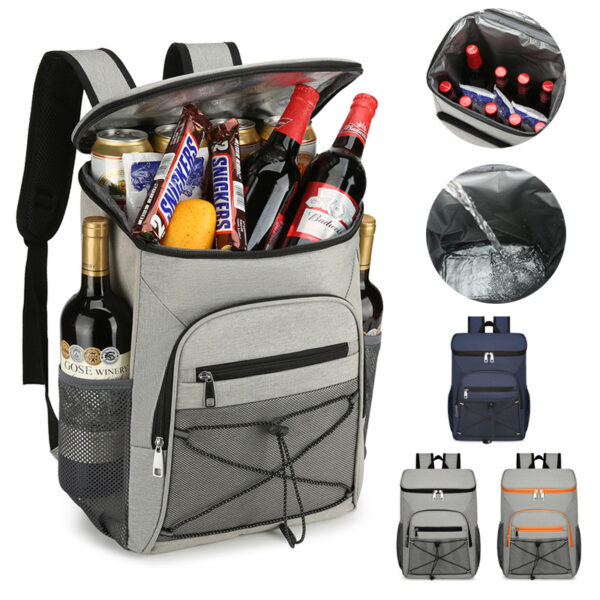 Oxford Picnic Backpack - Waterproof Camping Bag - Image 2