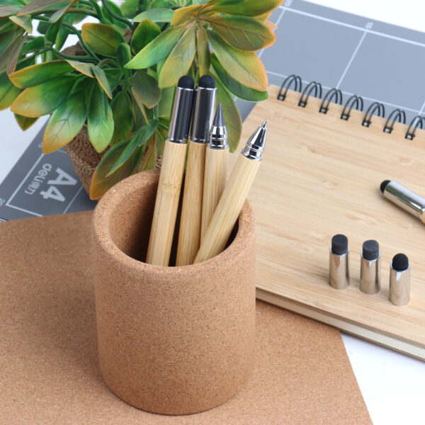 Custom Logo Double Head Wood Stylus - Touch Screen Pens - Image 4