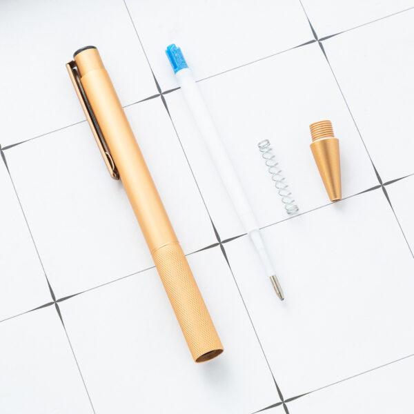 Luxury Twist Ballpoint Pen - Custom Logo Metal Pen for Gift - Image 3