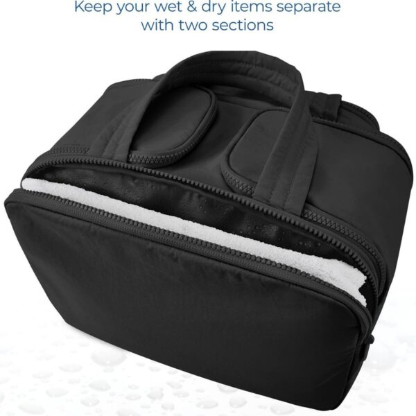 Women's Travel Cosmetic Organizer - Small Makeup Pouch - Image 5