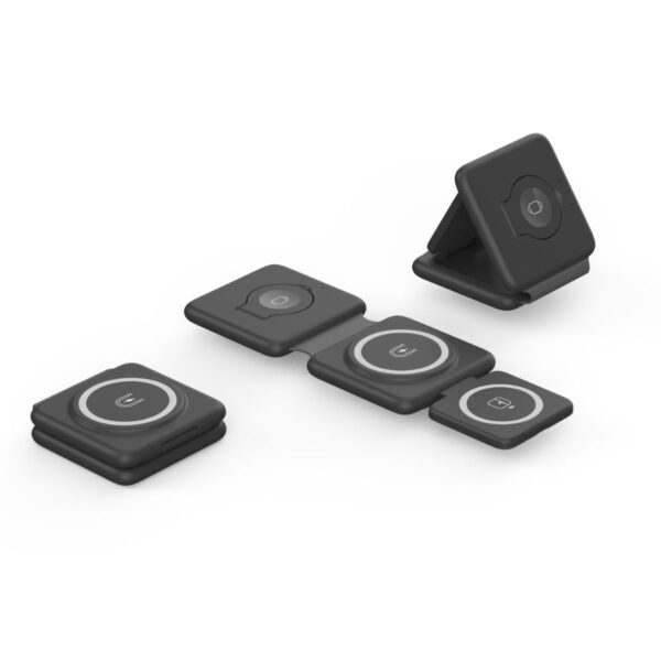 3-in-1 Magnetic Foldable Wireless Charger Station - Image 2
