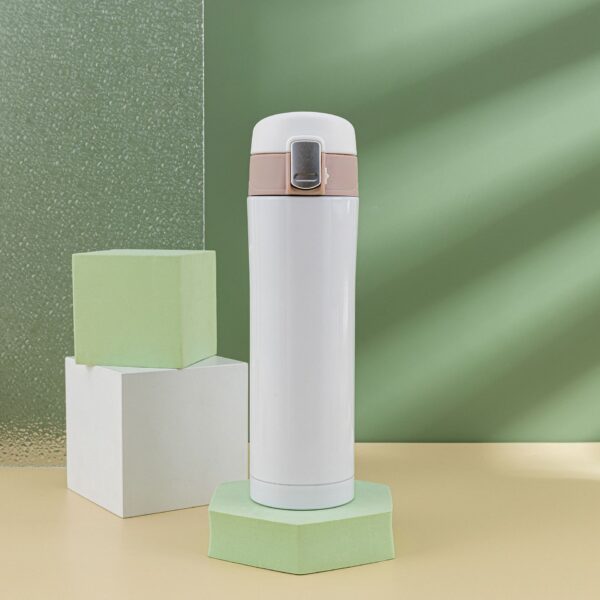 Classic 500ml Double Wall Stainless Steel Flask - Direct Drink - Image 3