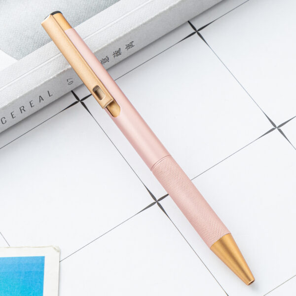 Luxury Twist Ballpoint Pen - Custom Logo Metal Pen for Gift - Image 4