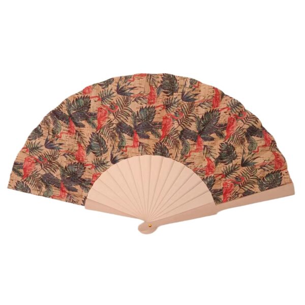 Personalized Wood Hand Fans - Custom Printing Decoration - Image 2