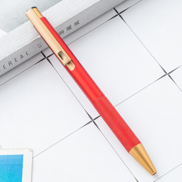 Luxury Twist Ballpoint Pen - Custom Logo Metal Pen for Gift - Image 5
