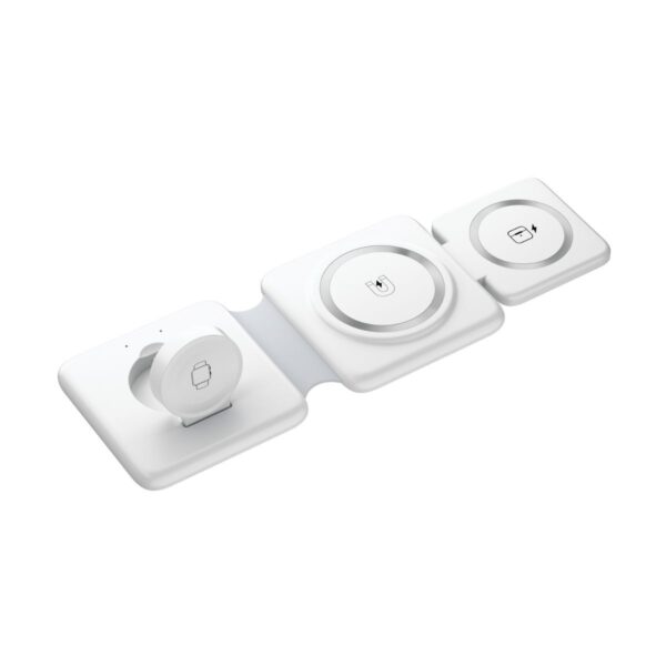 3-in-1 Magnetic Foldable Wireless Charger Station - Image 3
