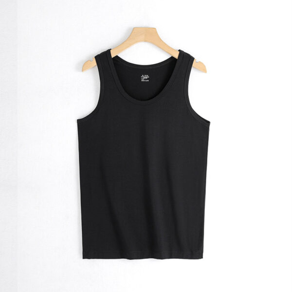 Men's White Gym Tank Tops - Training Singlet Vests - Image 4