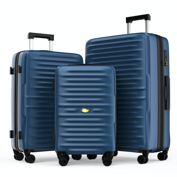 Custom Logo 3-Piece Luggage Set - Lightweight PC Trolley - Image 5