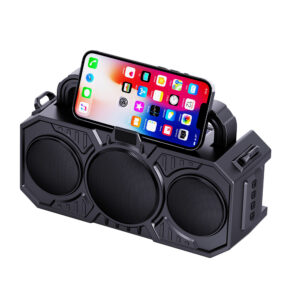 Dual Solar Bluetooth Speaker - High Volume, Portable Outdoor