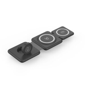 3-in-1 Magnetic Foldable Wireless Charger Station